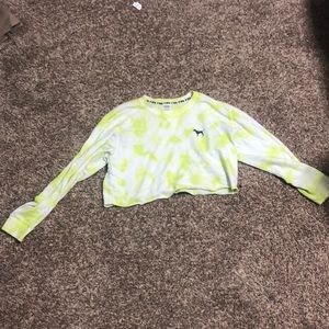 Victoria secrets pink crop top